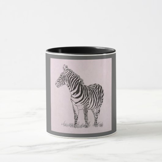 Zebra-Schale Tasse (Zentrum)