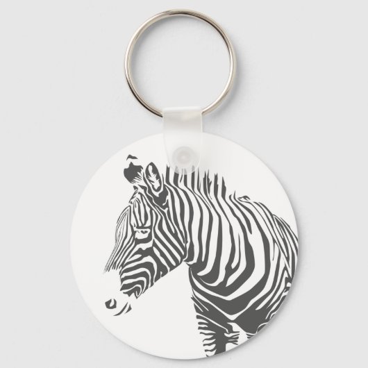 Zebra Schlüsselanhänger (Vorderseite)