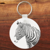 Zebra Schlüsselanhänger (Vorderseite)