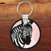 Zebra. Schlüsselanhänger (Vorderseite)