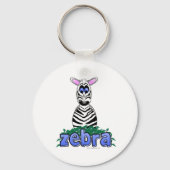 ZEBRA SCHLÜSSELANHÄNGER (Vorderseite)