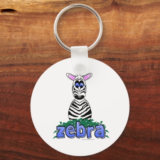 ZEBRA SCHLÜSSELANHÄNGER (Vorderseite)