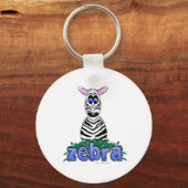 ZEBRA SCHLÜSSELANHÄNGER (Vorderseite)