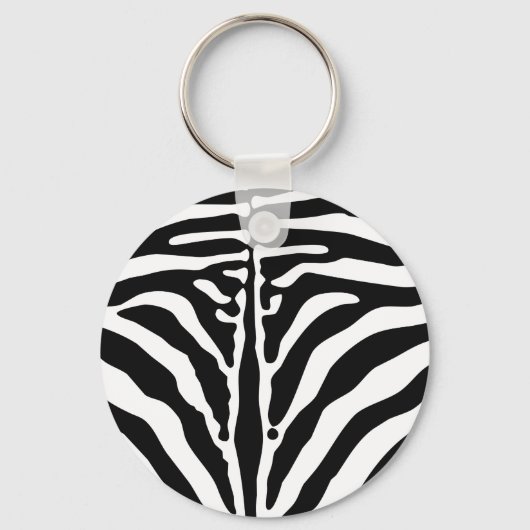 Zebra Schlüsselanhänger (Vorderseite)