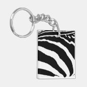 Zebra Schlüsselanhänger (Vorderseite links)