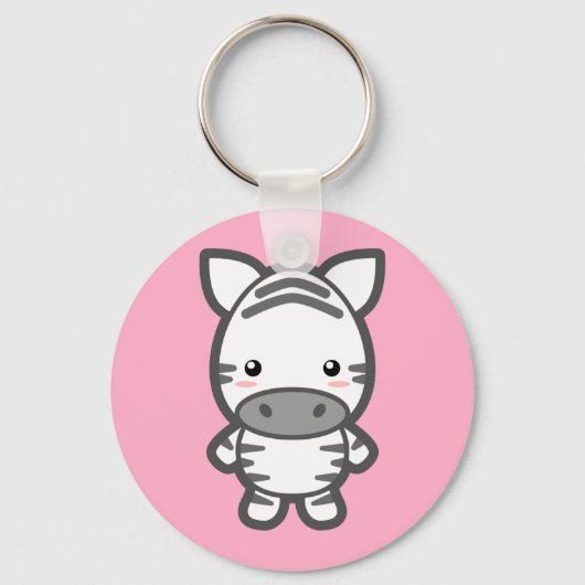 Zebra Schlüsselanhänger (Vorderseite)