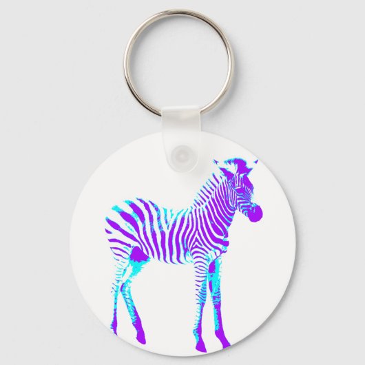 Zebra Schlüsselanhänger (Vorderseite)