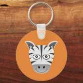Zebra Schlüsselanhänger (Vorderseite)