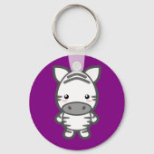 Zebra Schlüsselanhänger (Vorderseite)
