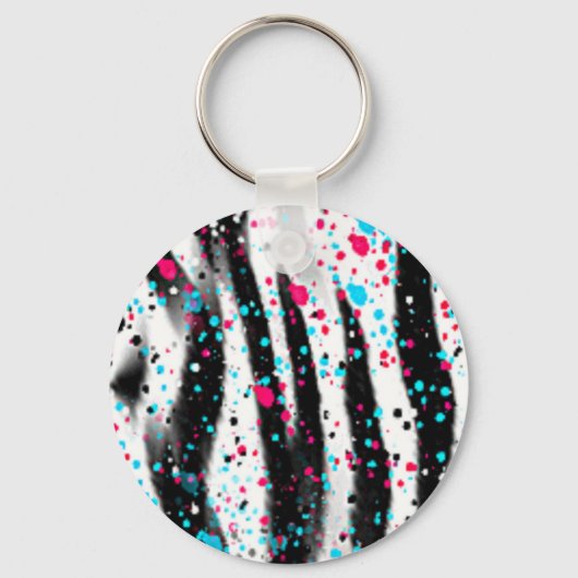 Zebra Schlüsselanhänger (Vorderseite)