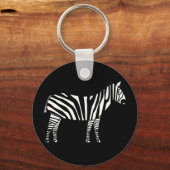 Zebra Schlüsselanhänger (Rückseite)