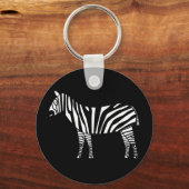 Zebra Schlüsselanhänger (Vorderseite)