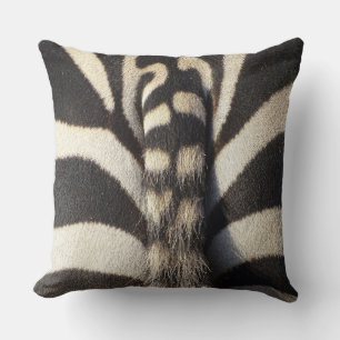 Zebra-Schwanz Kissen