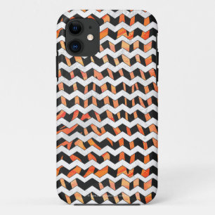 Zebra Schwarz Orange Druck Case-Mate iPhone Hülle