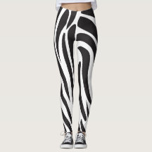 Zebra Schwarzweiß Print Streifen Muster trendy