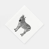 ZEBRA SERVIETTE (Ecke)