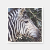 Zebra Serviette (Vorderseite)