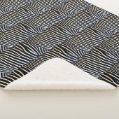 Zebra Sherpa Decke Sherpadecke (3/4)