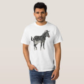 Zebra-Shirts T-Shirt (Vorne ganz)