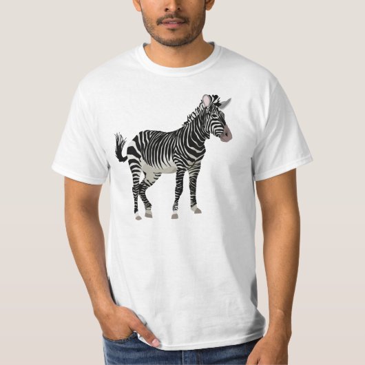 Zebra-Shirts T-Shirt (Vorderseite)