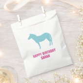 Zebra Silhouette Birthday Goodie Geschenktütchen (Ausgeschnitten)