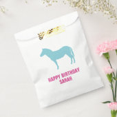 Zebra Silhouette Birthday Goodie Geschenktütchen (Versiegelt)