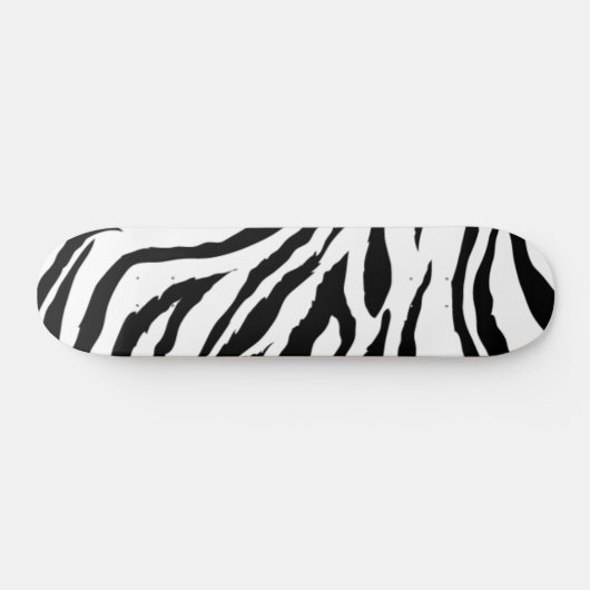 Zebra Skateboard (Horizontal)