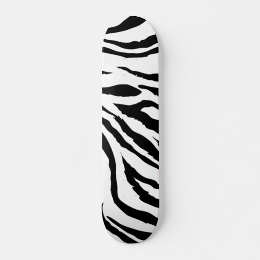 Zebra Skateboard (Vorne)