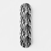 Zebra-Skateboard Skateboard (Vorne)