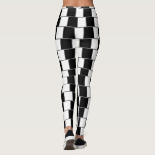 Zebra Skeleton Dazzle Leggings