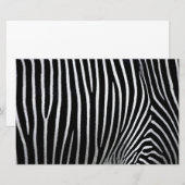 Zebra Skin Briefpapier (Vorne/Hinten)