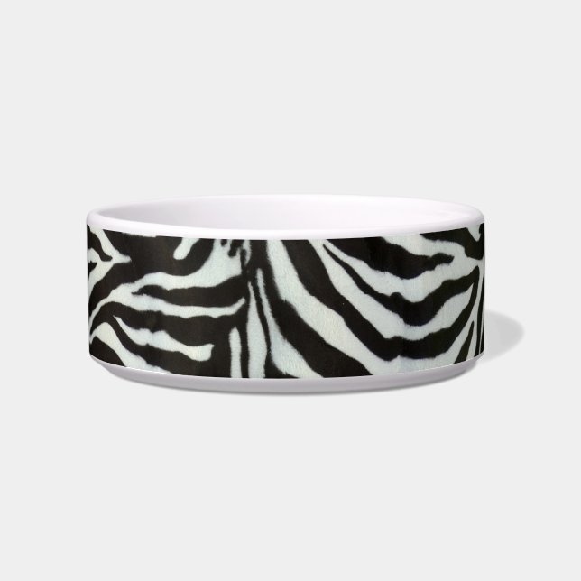 Zebra Skin Camouflage Textur Napf (Vorderseite)