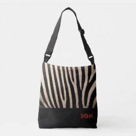 Zebra Skin Collection Crossbody Bag Tragetaschen Mit Langen Trägern