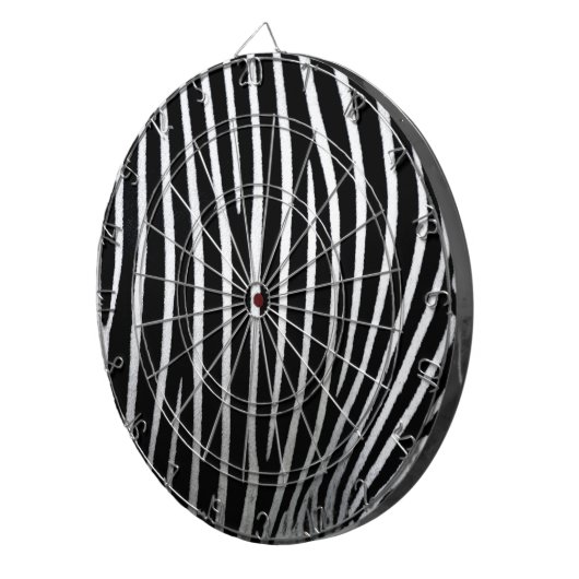 Zebra Skin Dartscheibe (Vorderseite rechts)