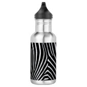 Zebra Skin Edelstahlflasche (Rechts)