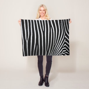 Zebra Skin Fleecedecke