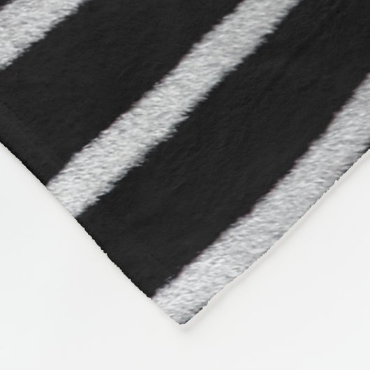 Zebra Skin Fleecedecke (Ecke)
