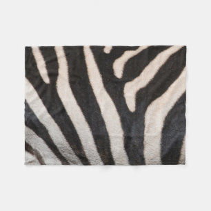 ZEBRA SKIN FLEECEDECKE