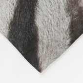 ZEBRA SKIN FLEECEDECKE (Ecke)