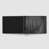 Zebra Skin Gästebuch (Voll)