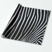 Zebra Skin Geschenkpapier (Ungerollt)