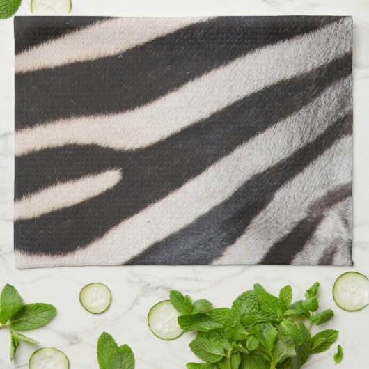 ZEBRA SKIN GESCHIRRTUCH (Gefaltet)