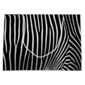 Zebra Skin Große Geschenktüte (Vorderseite)