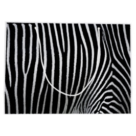 Zebra Skin Große Geschenktüte