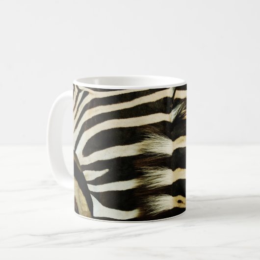 Zebra Skin Kaffeetasse (Vorderseite Links)