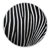 Zebra Skin Keramikknauf (Vorderseite)