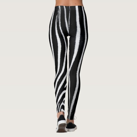Zebra Skin Leggings (Rückseite)