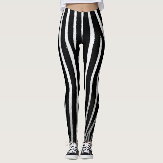 Zebra Skin Leggings (Vorderseite)