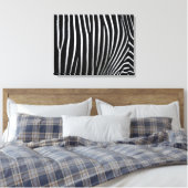 Zebra Skin Leinwanddruck (Insitu (Schlafzimmer))