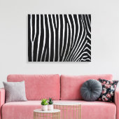 Zebra Skin Leinwanddruck (Insitu (Wohnzimmer))